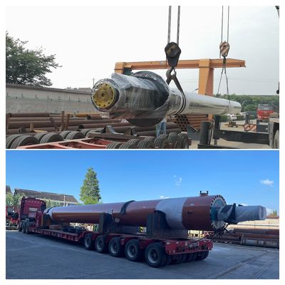 シングルアクション オーダーメイド 水力シリンダー 重量 32 MPa 鉄鋼工場用