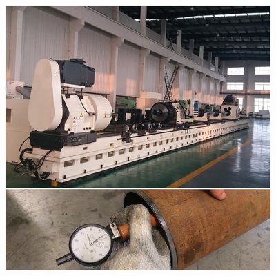 中心分離ポンプと保護装置を備えた鋼管を直す小型ローリングマシン