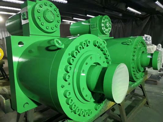 圧縮鋼筋水力シリンダー 370mm ストローク圧力 水力シリンダー