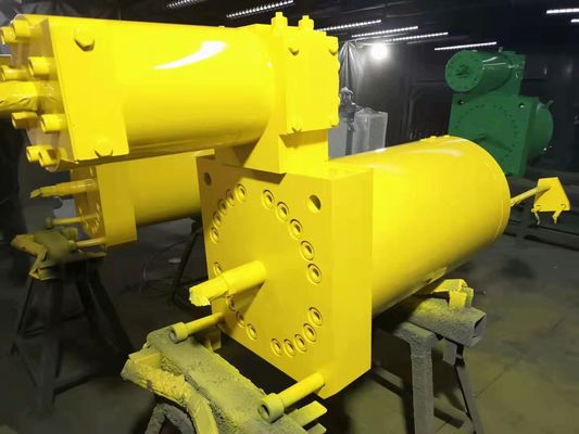 圧縮鋼鉄ミール 水力シリンダー 穴直径550mm ISO9001