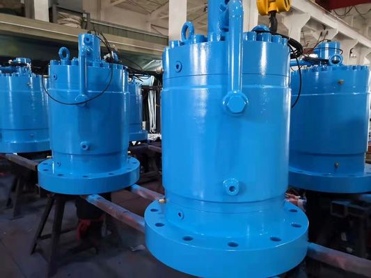 鉄鋼工場 水冷却 水力シリンダー 金属産業用 21MPa 動作圧