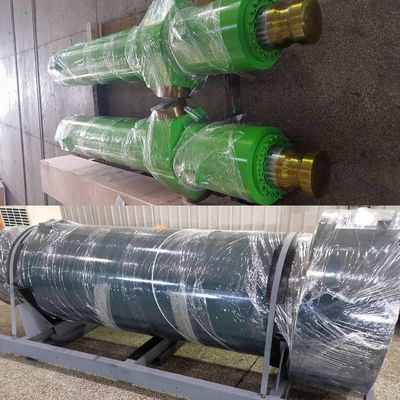 金属鋼鉄工場 水力シリンダー 重量 210bar 調整されたストローク長