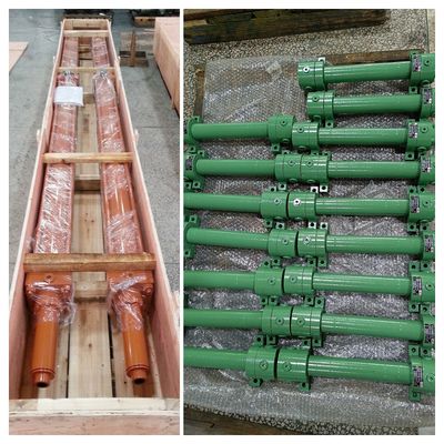 カスタマイズされた3段階液圧シリンダー 重量 21 Mpa 動作圧