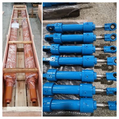 鉄鋼工場で27SiMnシリンダーチューブを持つ重用水力シリンダー