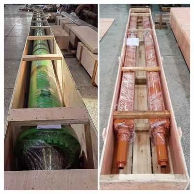 調整されたストロックの長さで 重荷用水力シリンダー
