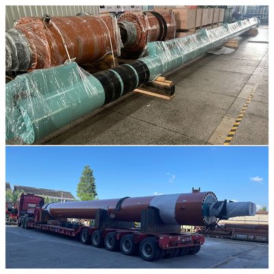 21 Mpa 作業圧 鉄鋼工場 重用水力シリンダー 最大孔径 865mm