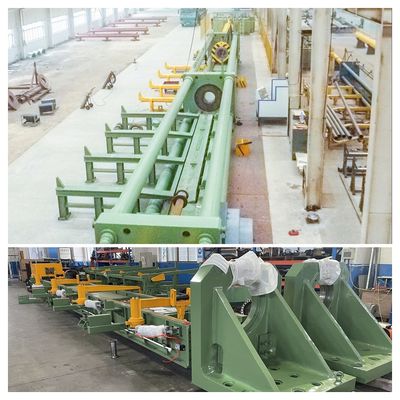 3列液圧冷引機 5.5m/min スピードチューブ引機