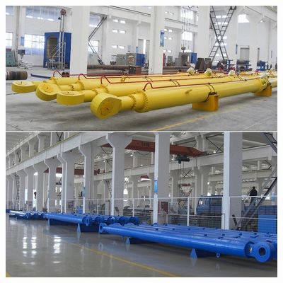 5400 ストローク 水力電気 オーダーメイド 水力シリンダー 25MPa 動作圧