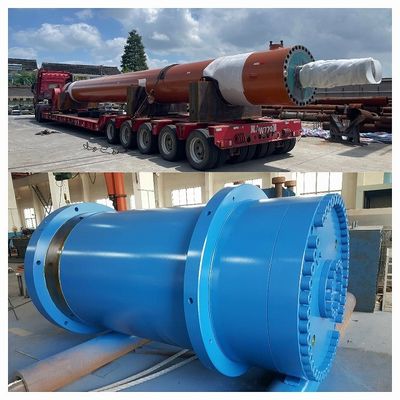 水力用ラッドルターレットシリンダー 35Mpa メルケルシール付き試験圧力