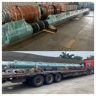 重い機械や工場で使用されるシリンダー